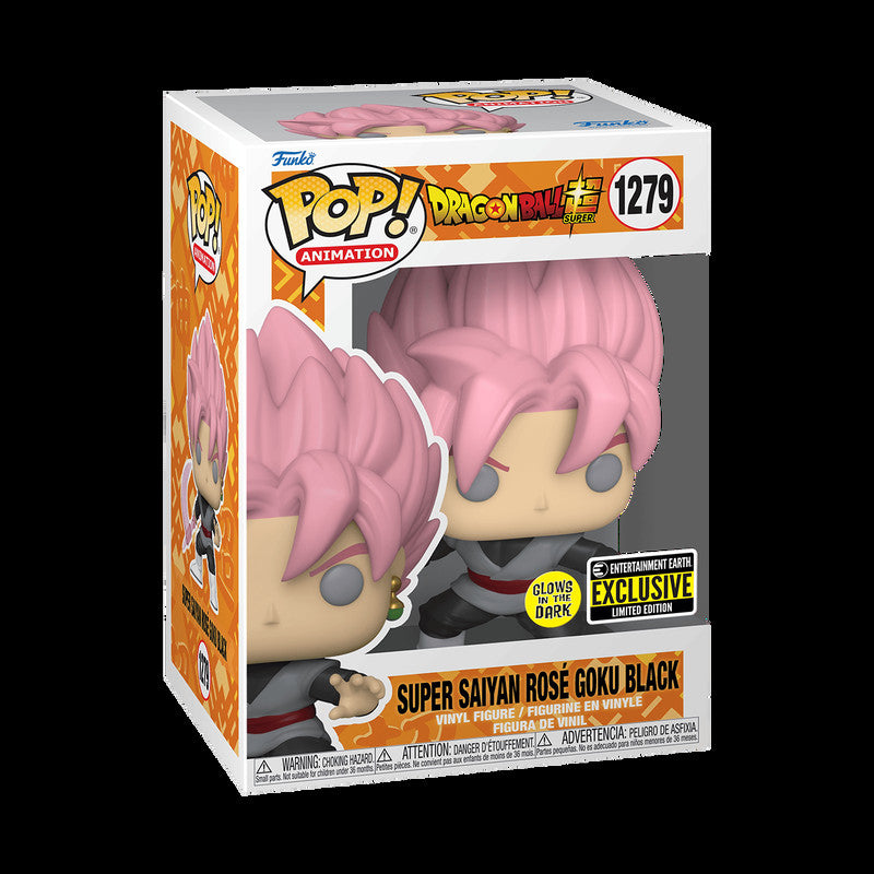 Funko Pop! Dragon Ball Z - Super Saiyan Rose Goku Black #1279 GITD Special Edition