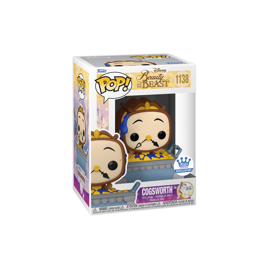 Funko Pop! Disney Beauty and the Beast - Cogsworth #1138 (Funko Shop)