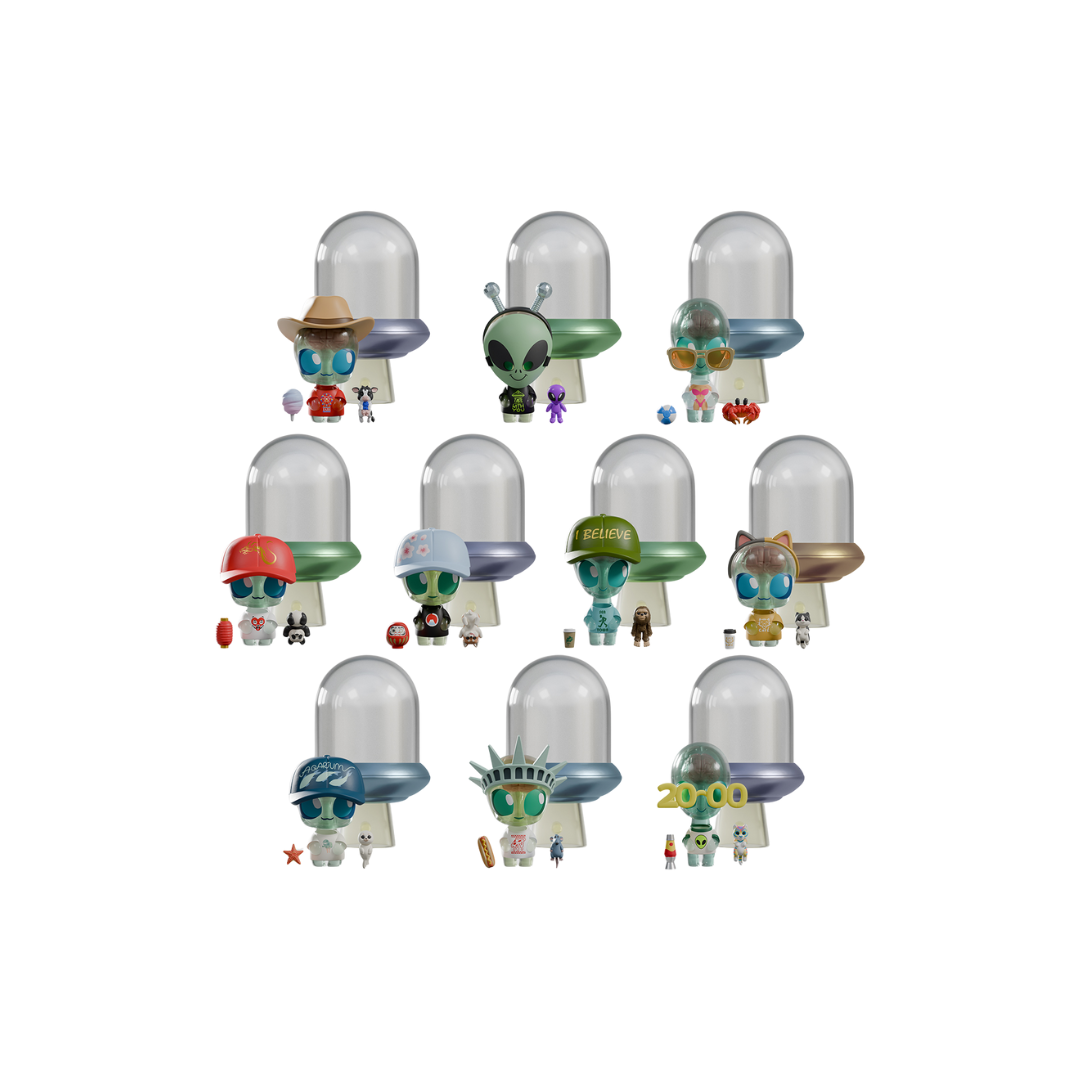 Abducted - Blind Box - Kaleidos Creative