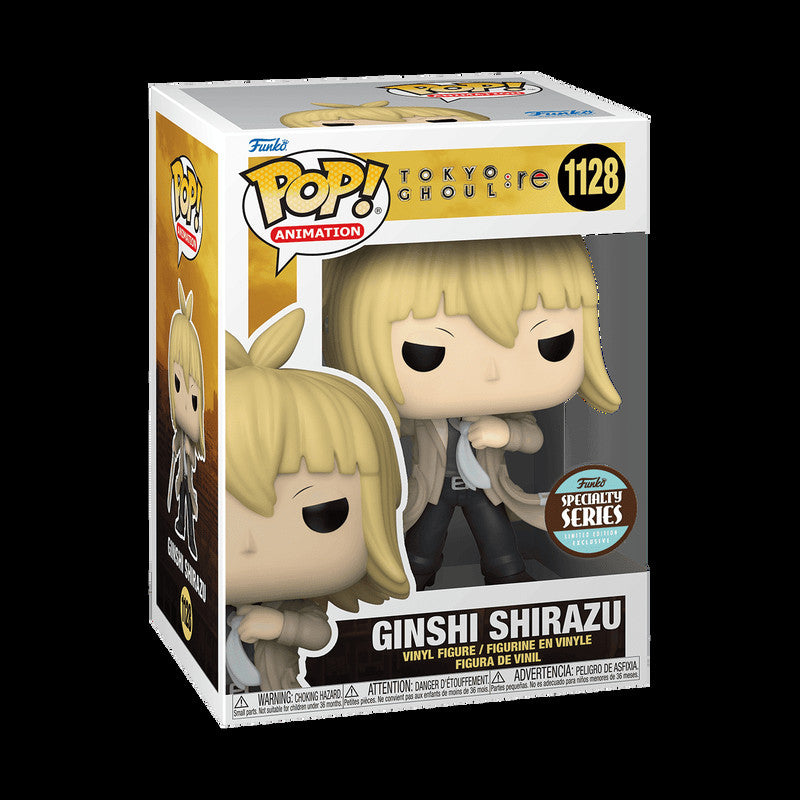 Funko Pop! Tokyo Ghoul:re - Ginshi Shirazu #1128 Specialty Series