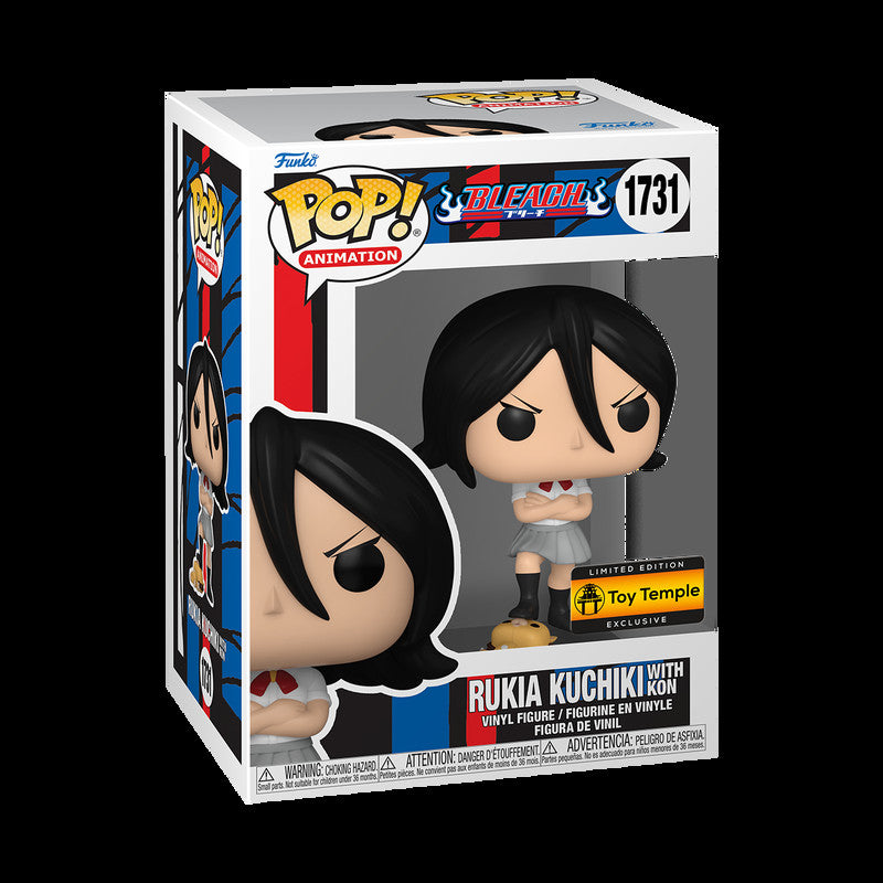 Funko Pop! Bleach Rukia Kuchiki w/ Kon #1731 Toy Temple with Protector sold by CO. the collectible s