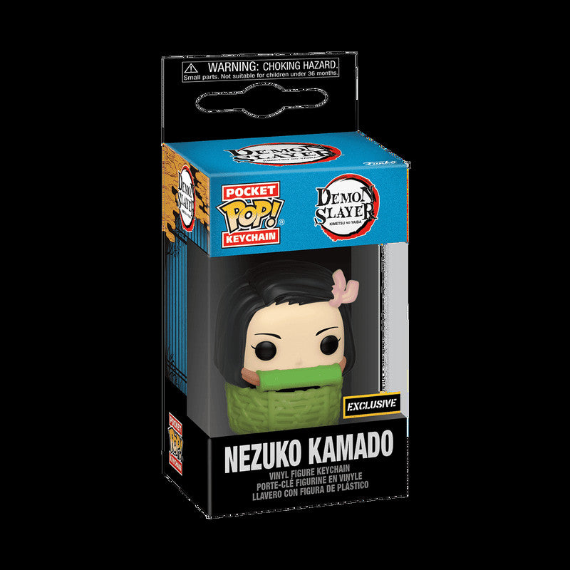 Funko Keychain Demon Slayer - Nezuko Kamado in Basket Hot Topic