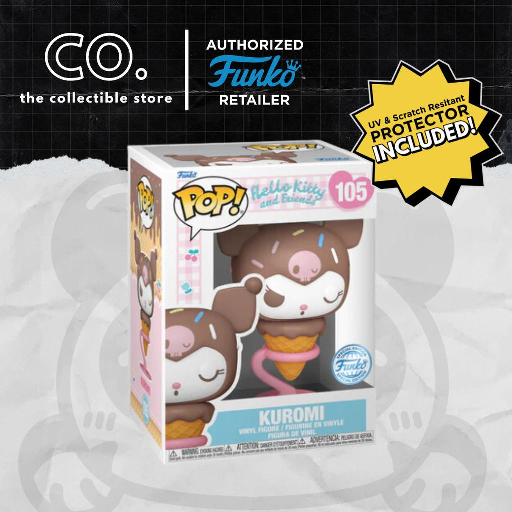 Funko Pop! Hello Kitty & Friends - Kuromi Ice Cream Cone #105 Special Edition