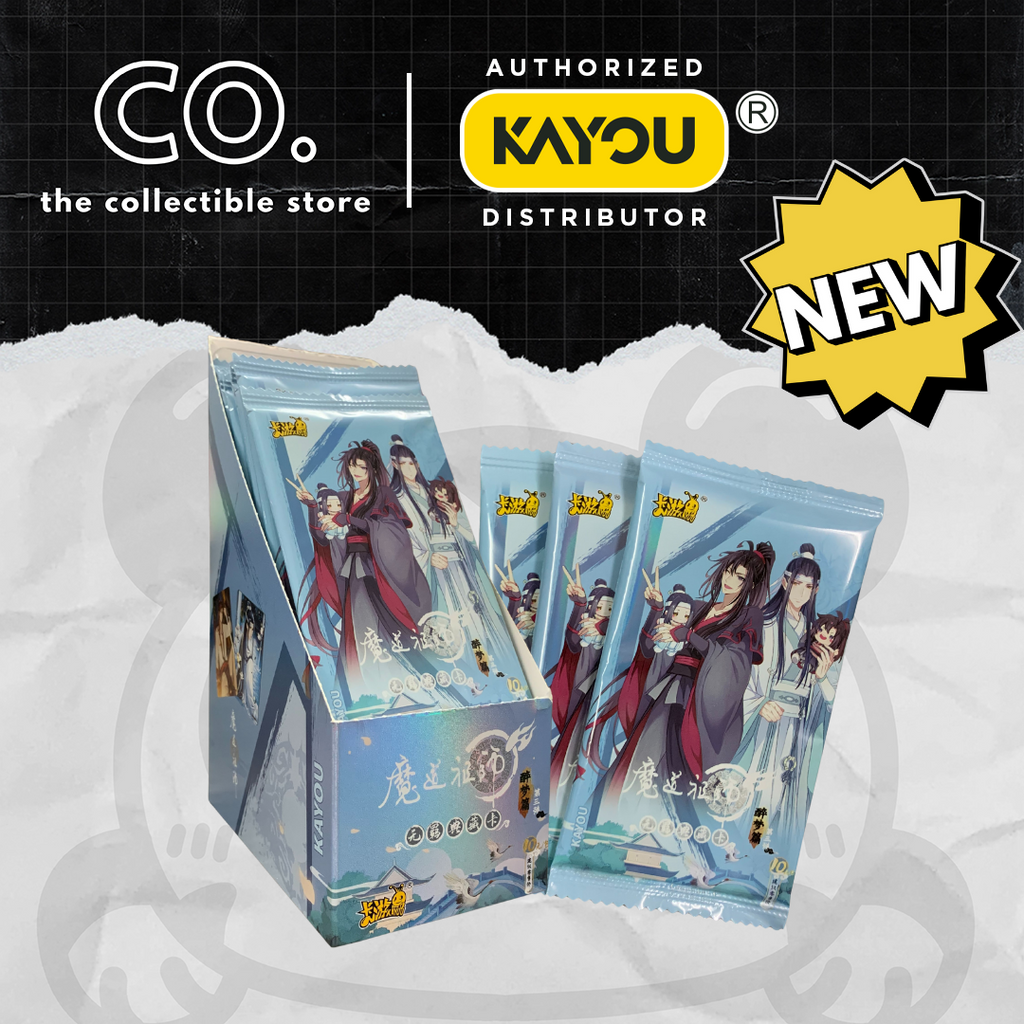 MDZS Grandmaster Of Diabolism Animation - Unrestrained Collection Card Dreamlike Edition Vol. 3 CN 5 Packs