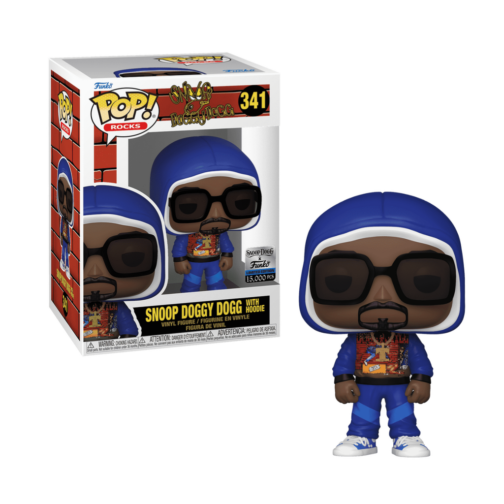 Funko Pop! Snoop Doggy Dogg w/ Hoodie #341 Snoop Dogg x Funko