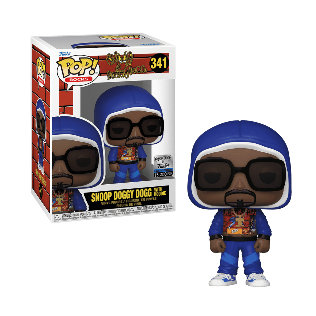 Funko Pop! Snoop Doggy Dogg w/ Hoodie #341 Snoop Dogg x Funko