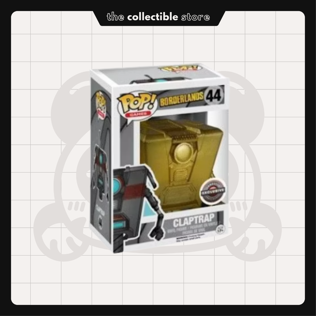 Funko Pop! Borderlands Claptrap #44 EB exclusive with Protector
