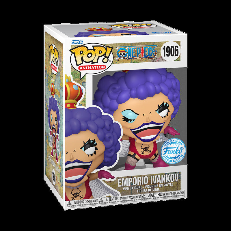 Funko Pop! One Piece Emporio Ivankov #1906 Special Edition with Protector