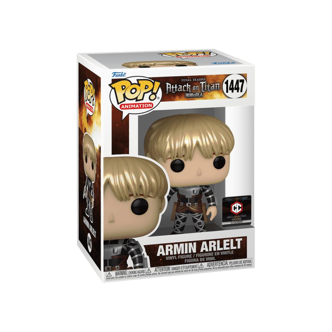 Funko Pop! Attack on Titan - Armin Arlelt #1447 (Chalice Collectibles)