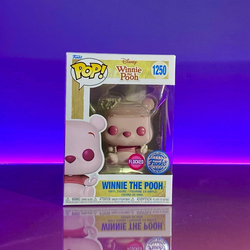 Winnie the Pooh (Cherry Blossom) #1250 (Flocked) [Special Edition]