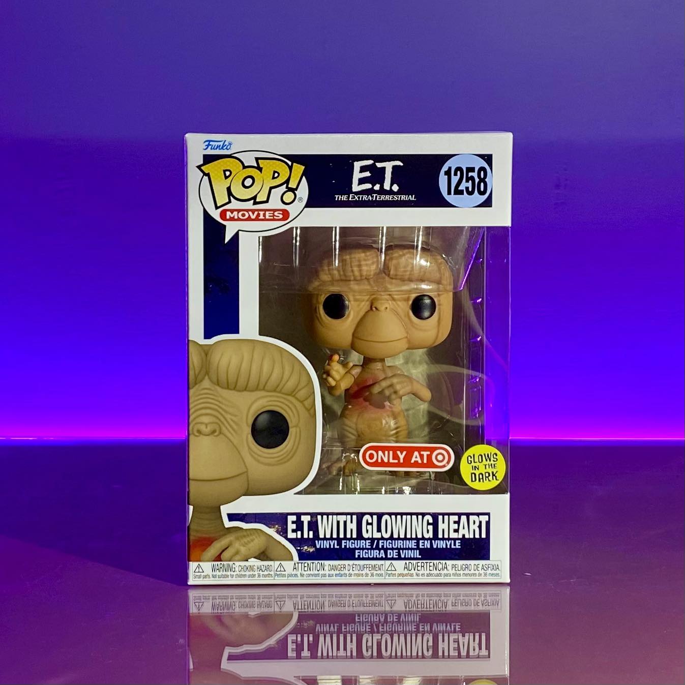E.T. - E.T. w/ Glowing Heart #1258 (GITD) [Target]