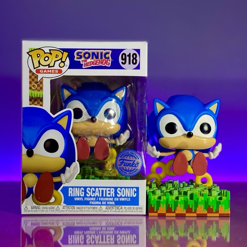 Games - Sonic the Hedgehog - Ring Scatter Sonic #918 [Special Edition]