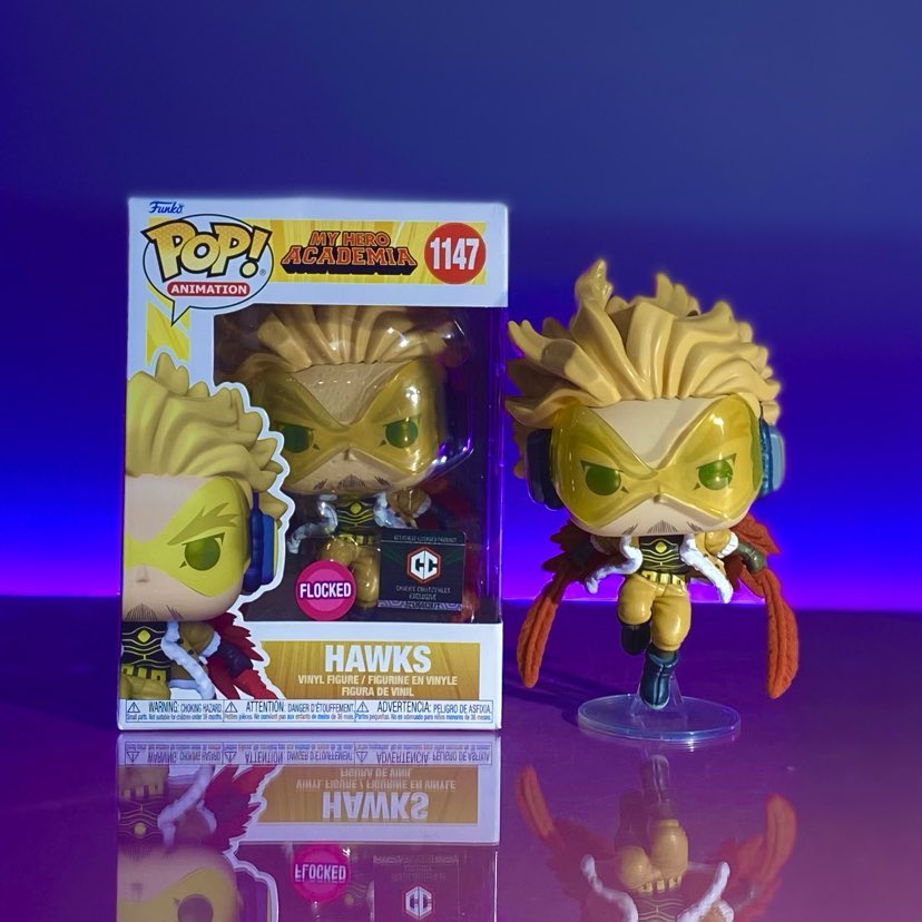 Animation - My Hero Academia - Hawks #1147 (Flocked)  [Chalice Collectibles]