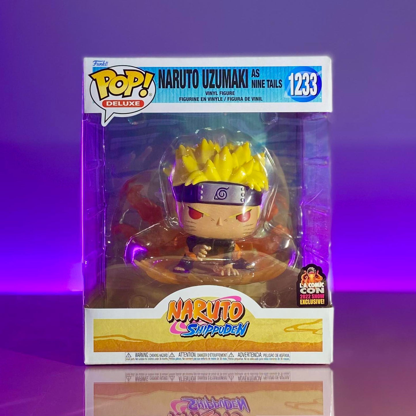 (Deluxe) Animation - Naruto Shippuden - Naruto as Nine Tails #1233 [2022 L.A. Comic Con]