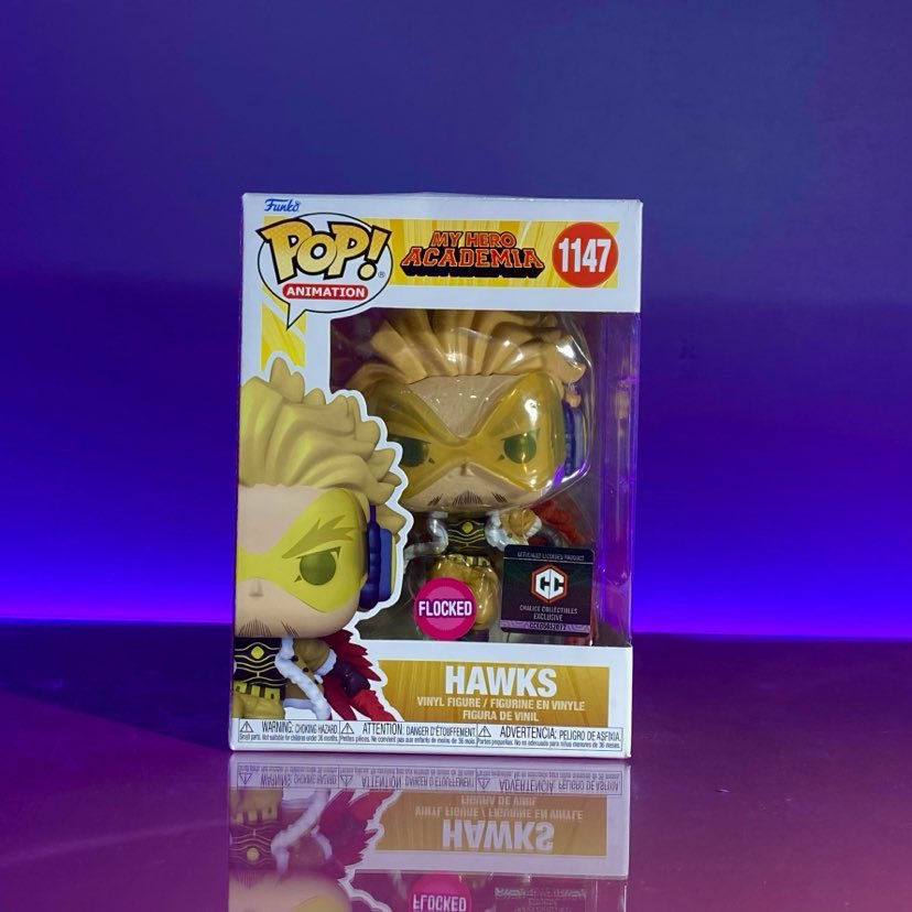 Animation - My Hero Academia - Hawks #1147 (Flocked)  [Chalice Collectibles]