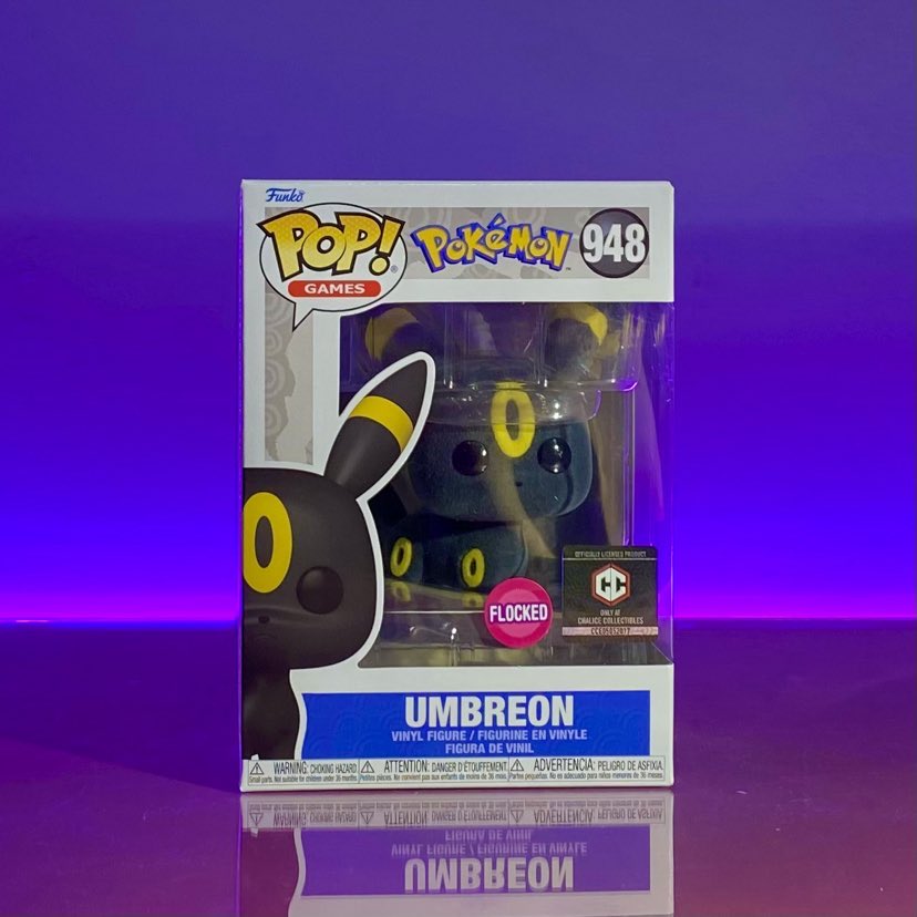 Pokemon - Umbreon #948 (Flocked) [Chalice Collectibles]
