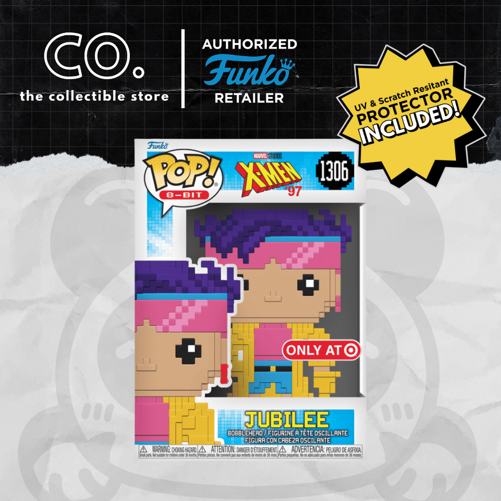 Funko Pop! X-Men 97 - Jubilee #1306 (8 Bit) [Target] with Protector