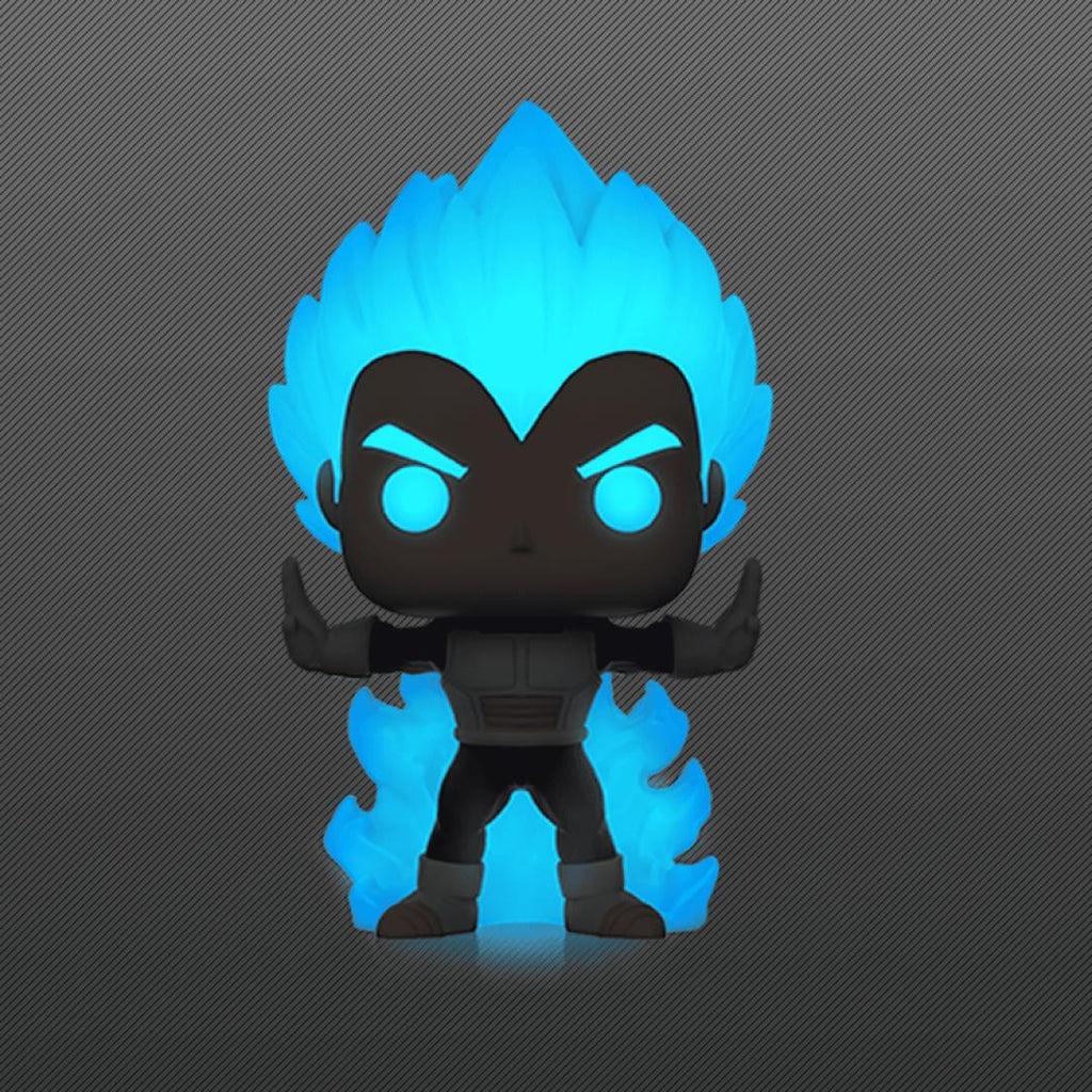 Funko Pop! Dragon Ball Super - Vegeta Powering Up #713 GITD Chalice Collectibles