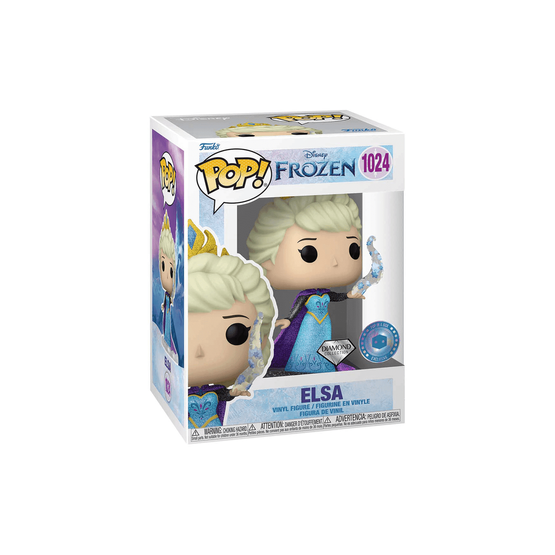 Funko Pop! Disney Frozen - Diamond Elsa #1024 (Pop In A Box)