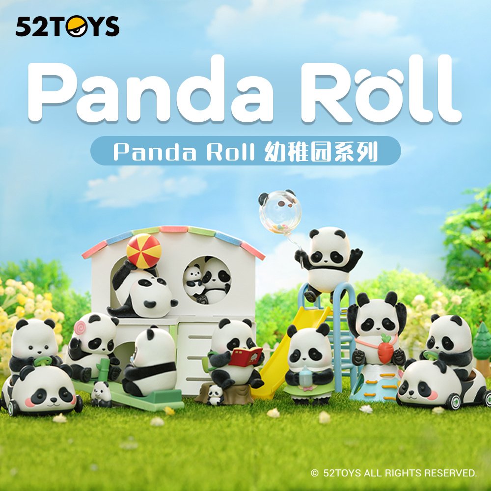 Panda Roll Kindergarten Series Blind Box Figures (Single)