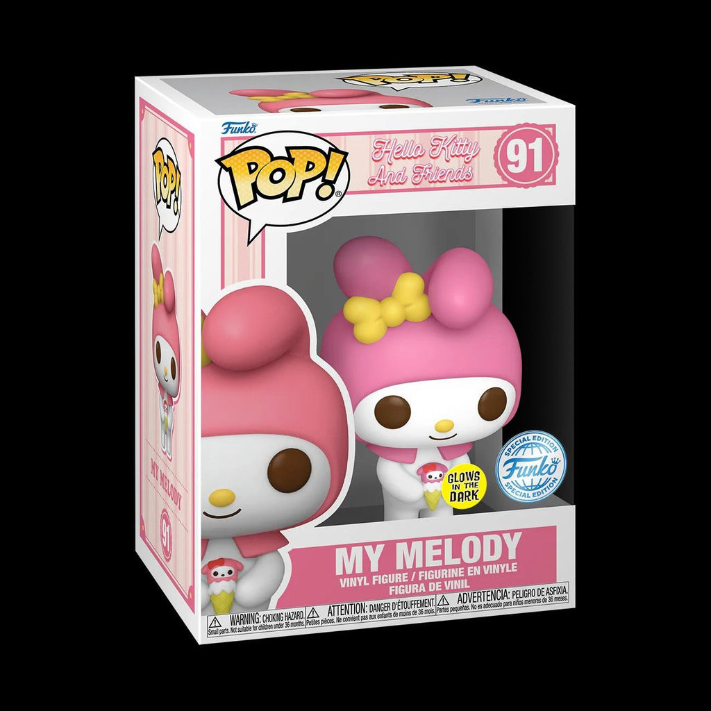 Funko Pop! Hello Kitty and Friends - My Melody #91 GITD Special Edition
