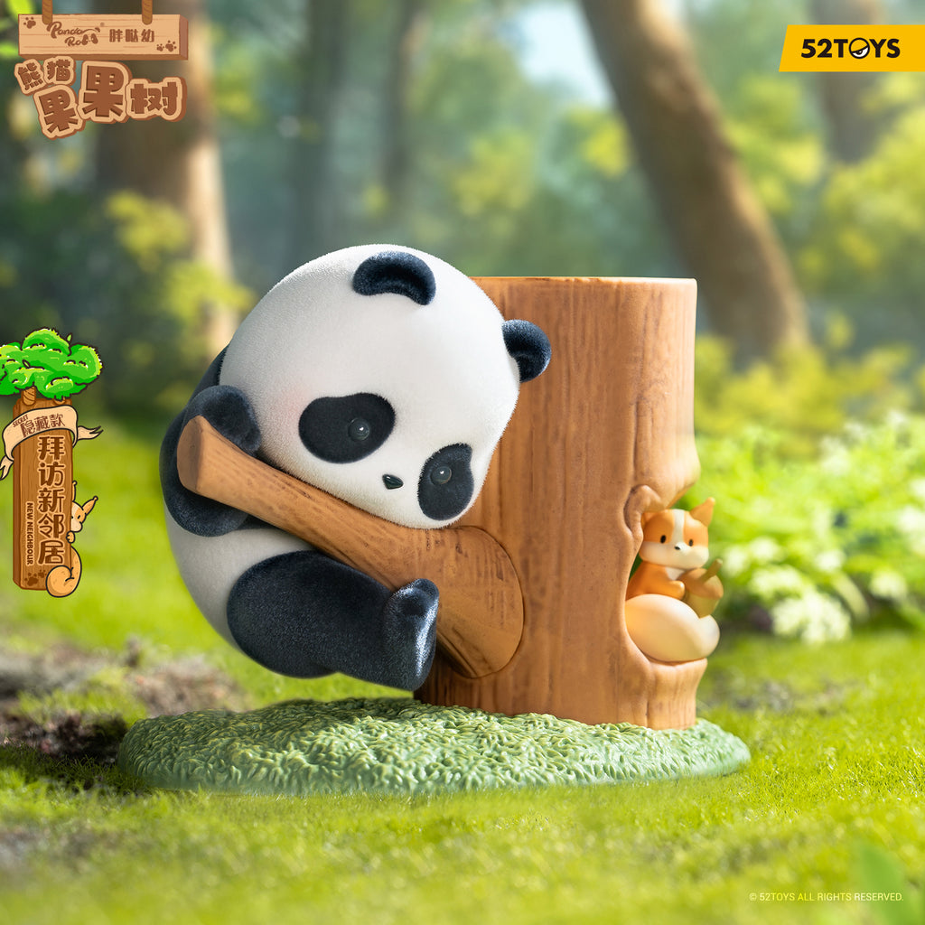 Panda Roll Fruit Tree Climbing Series Blind Box Figures (Single)