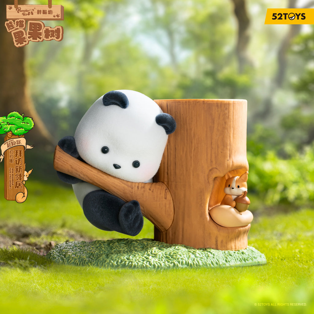 Panda Roll Fruit Tree Climbing Series Blind Box Figures (Single)