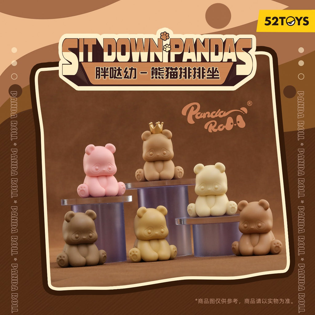 [MiniMe] Panda Roll Sit Down Pandas Series Blind Box Figures (Single)