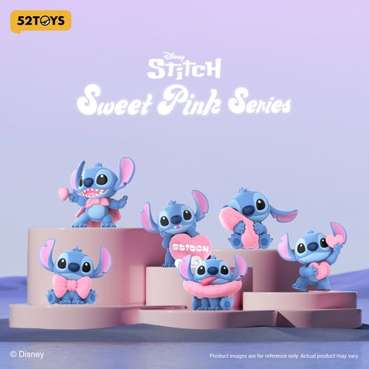 Disney - Stitch Sweet Pink Series Blind Box Figures (Single)