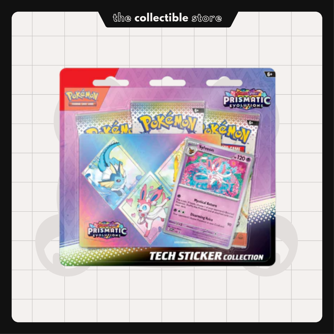 Prismatic Evolutions - Pokemon TCG Tech Sticker Collection