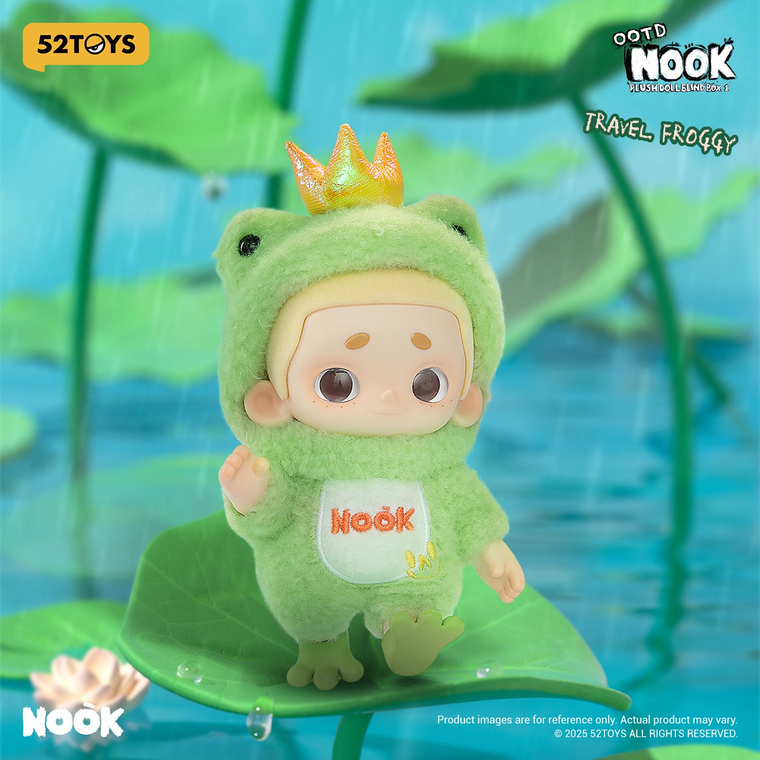NOOK OOTD Plush Doll Series Blind Box Plush Pendant (Single)