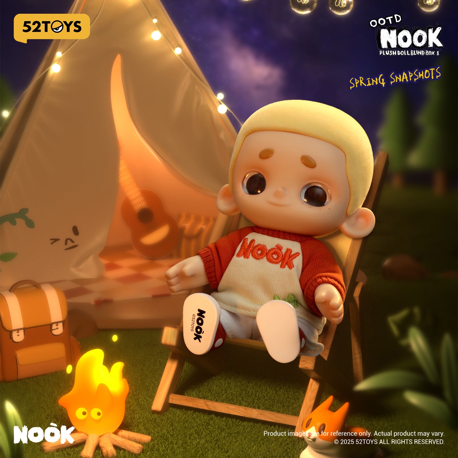 NOOK OOTD Plush Doll Series Blind Box Plush Pendant (Single)
