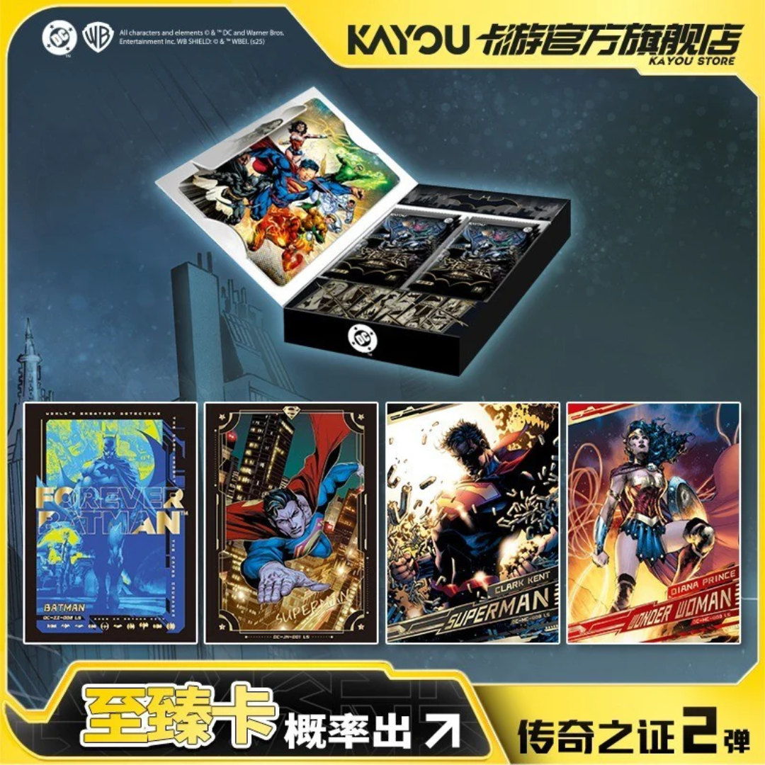 DC - Cosmic Radiance Collectible Cards Legend Proof CN Sealed Box 10 Packs