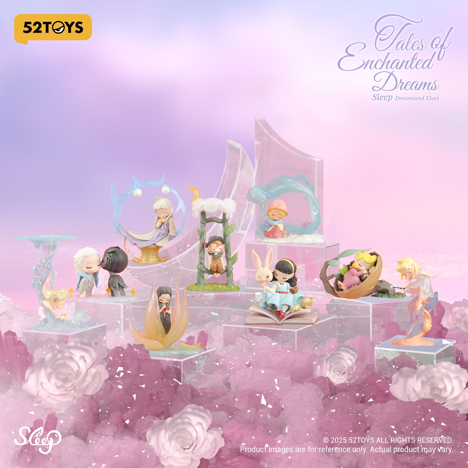 Sleep Dreamland Elves Tales of Enchanted Dreams Series Blind Box Figures (Single)