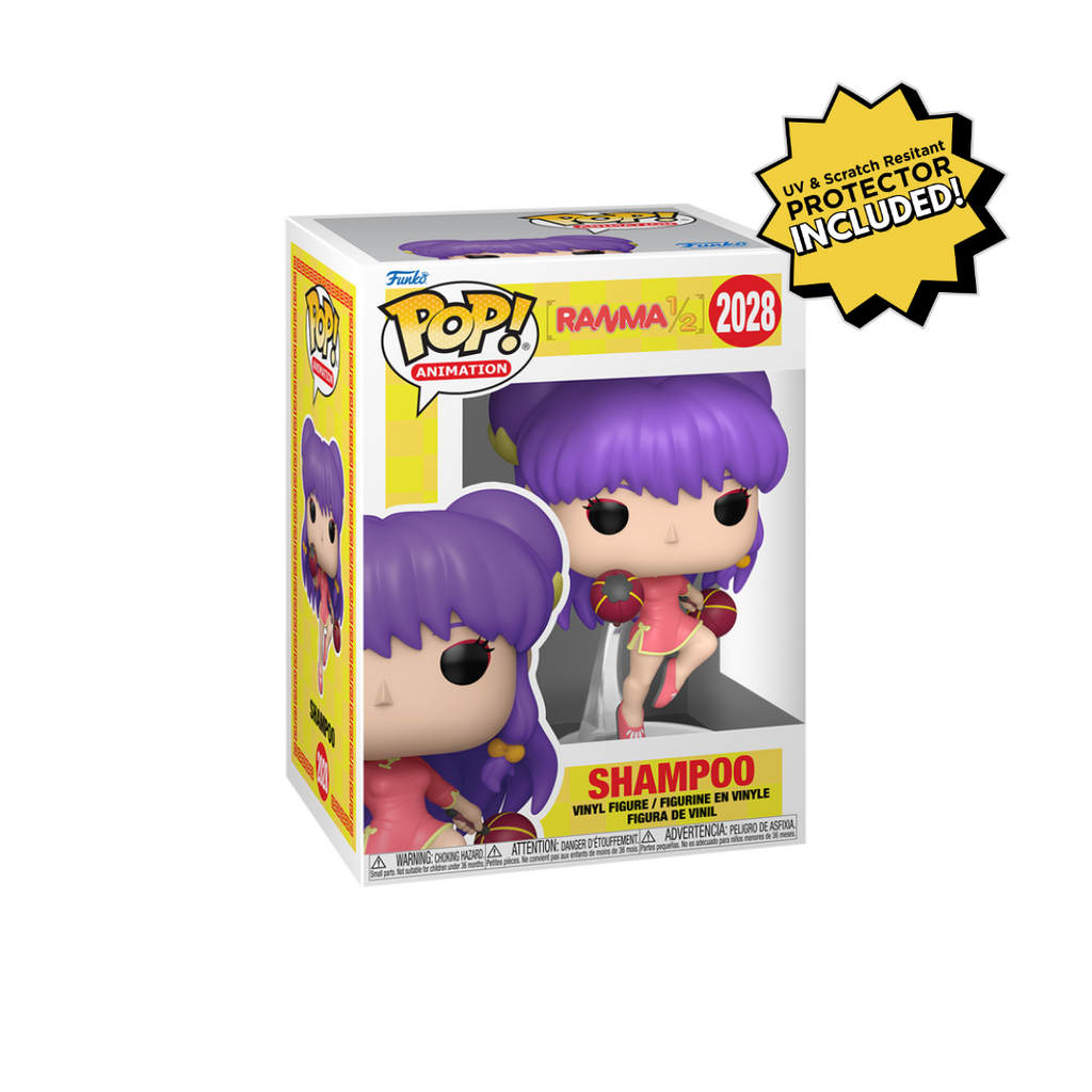 Funko Pop! Ranma 1/2 Shampoo #2028 with Protector