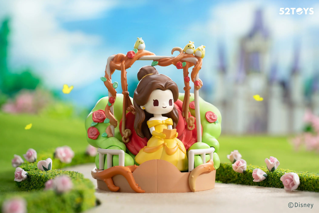 [D-baby] Disney Princess Floral Swing Series Blind Box Figures (Single)