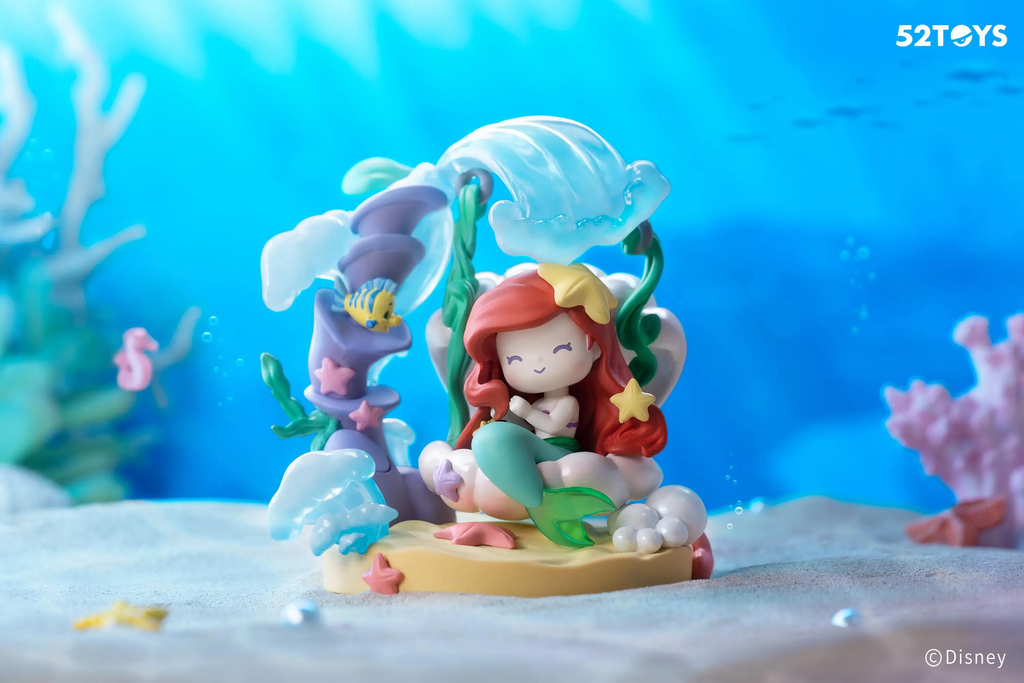 [D-baby] Disney Princess Floral Swing Series Blind Box Figures (Single)