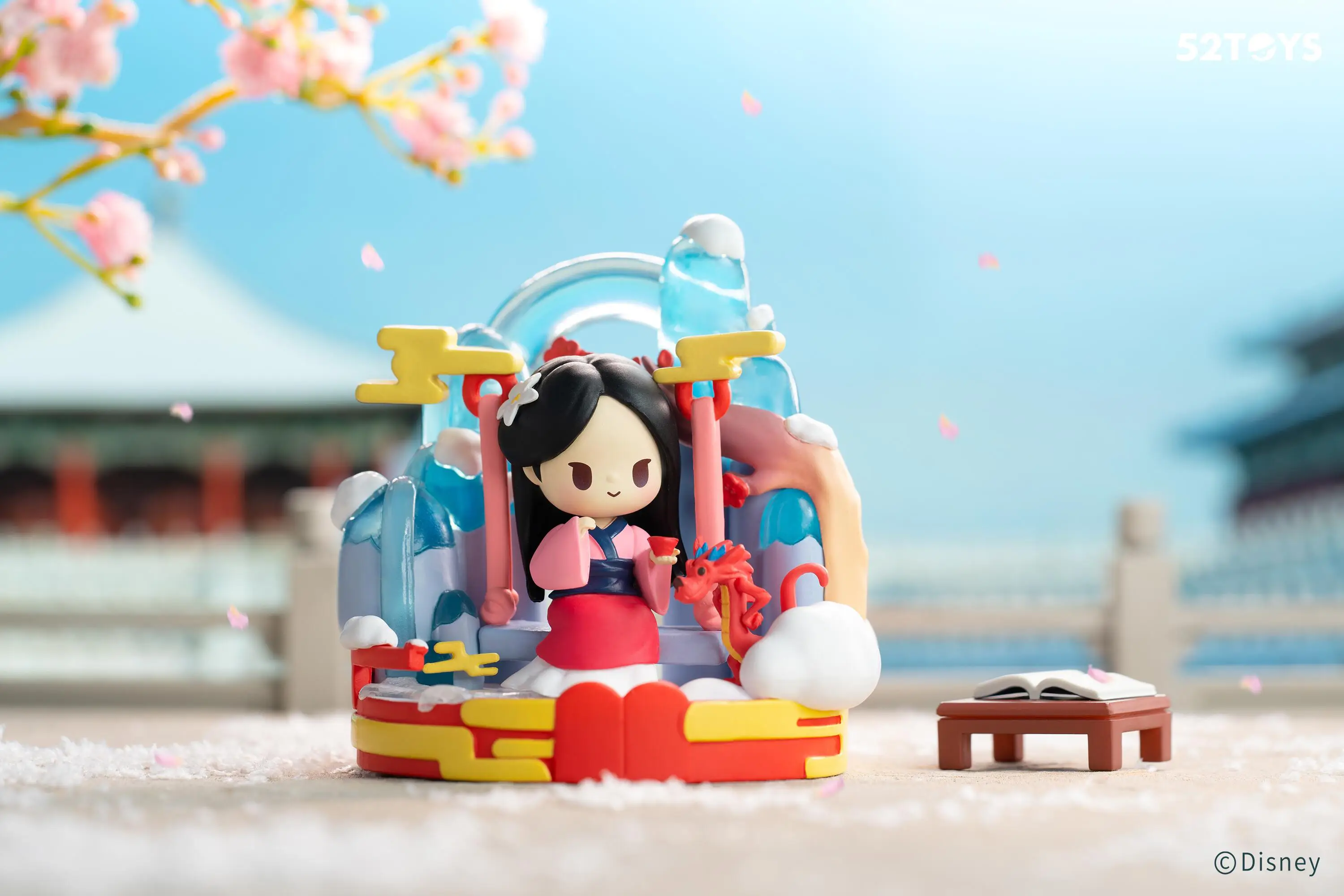 [D-baby] Disney Princess Floral Swing Series Blind Box Figures (Single)