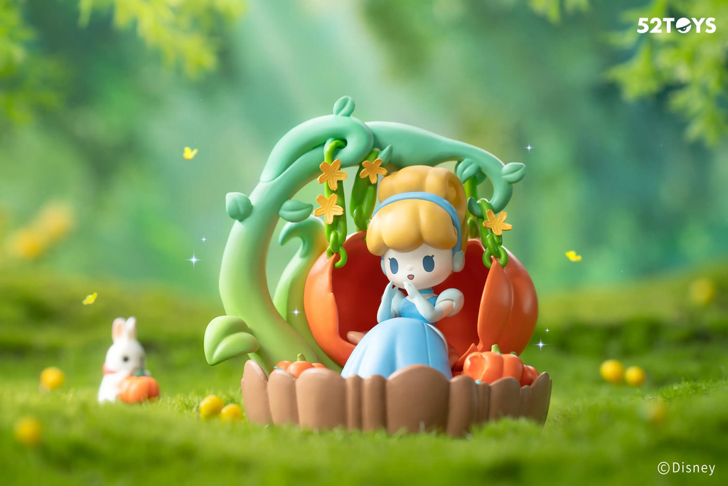 [D-baby] Disney Princess Floral Swing Series Blind Box Figures (Single)