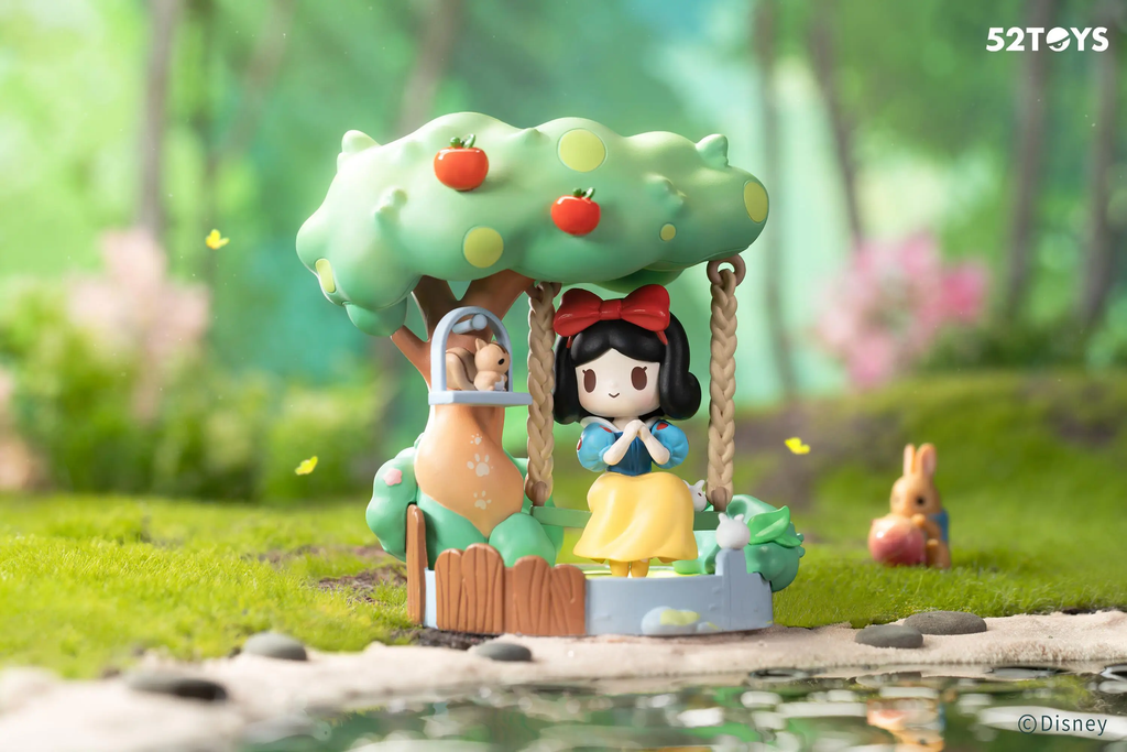 [D-baby] Disney Princess Floral Swing Series Blind Box Figures (Single)