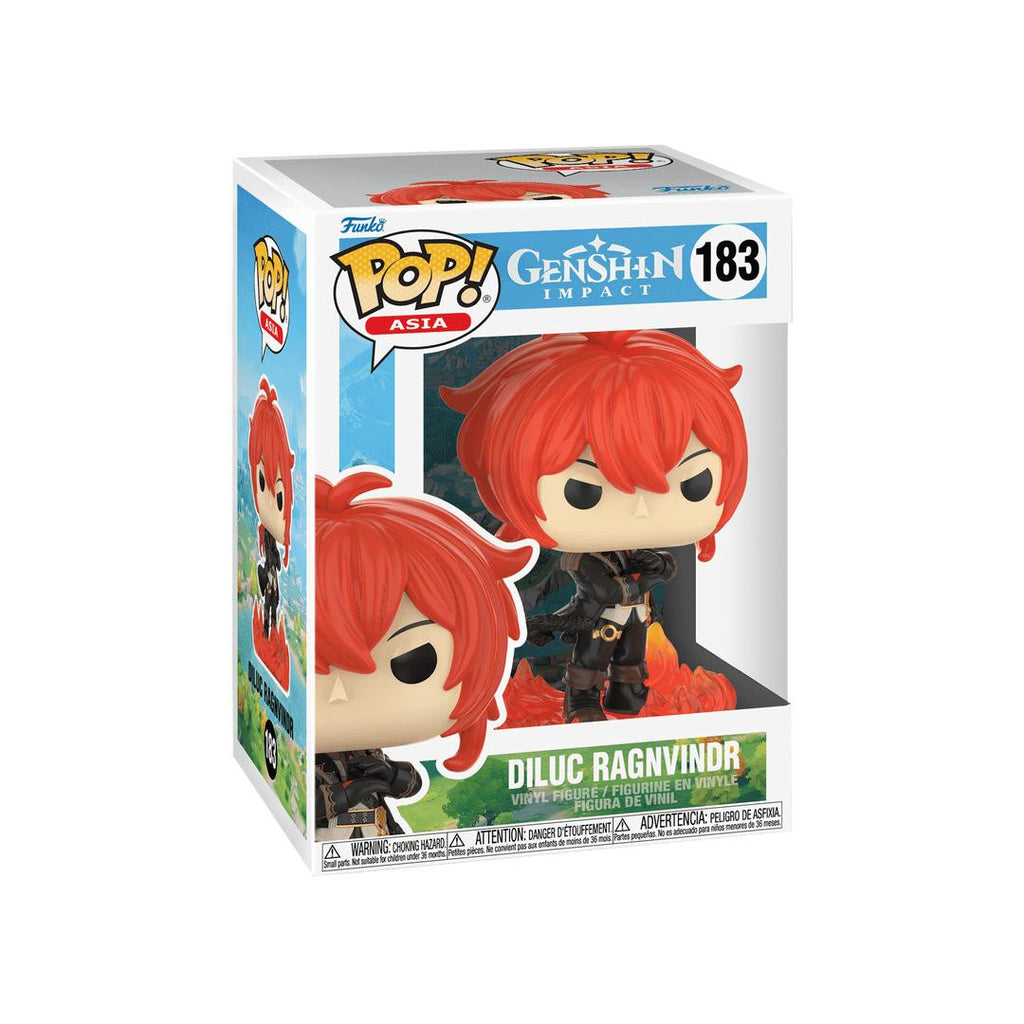 Funko Pop! Genshin Impact - Diluc Ragnvindr #183 (Chinese Edition)
