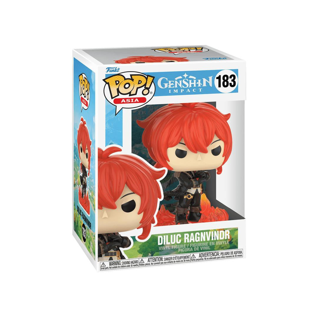 Funko Pop! Genshin Impact - Diluc Ragnvindr #183 (Chinese Edition)