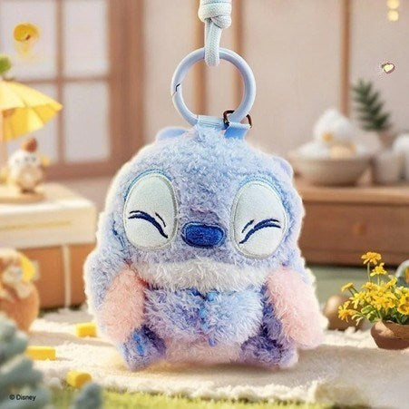 Disney - Stitch Flat Plush Mobile Lanyard Blind Box Plush Pendant (Single)