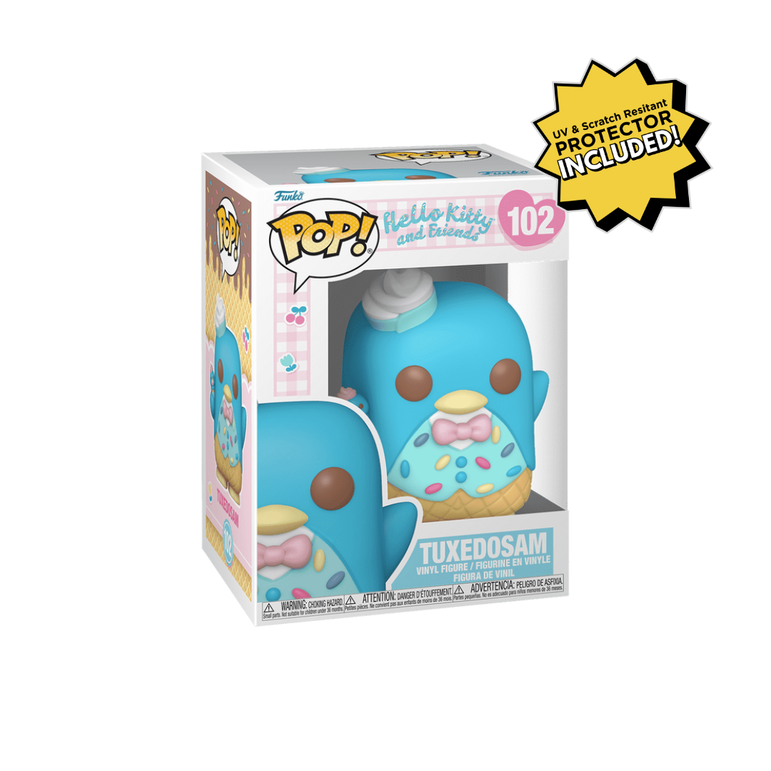 Funko Pop! Hello Kitty & Friends Tuxedosam w/ Ice Cream #102 with Protector