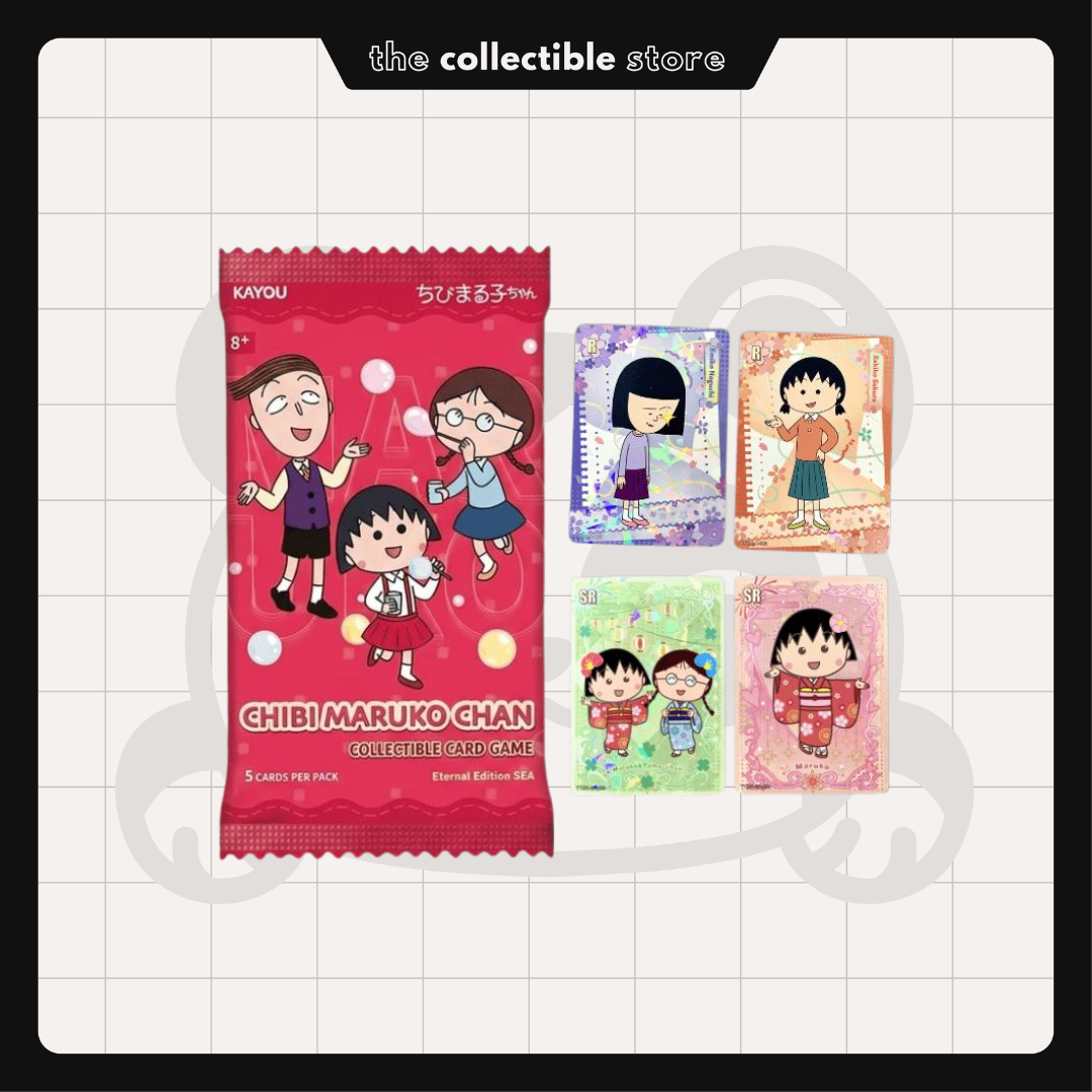 Chibi Maruko Chan - Collectible Card Game Eternal Edition Series 1 [5 Packs] - Kayou