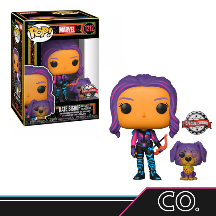 Funko Pop! Hawkeye - Kate Bishop #1212 Black Light Special Edition