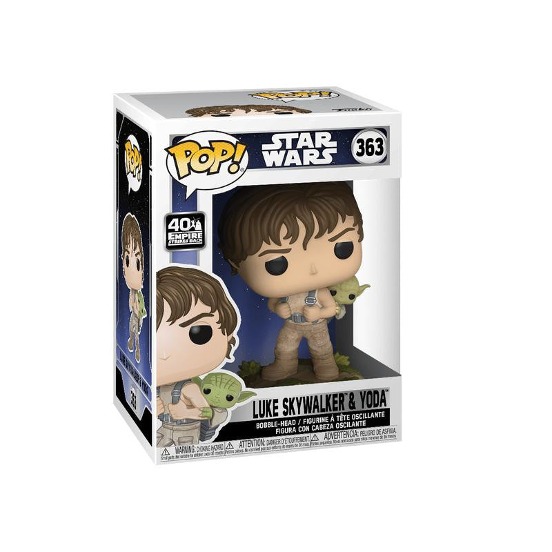 Funko Pop! Star Wars - Luke Skywalker & Yoda #363