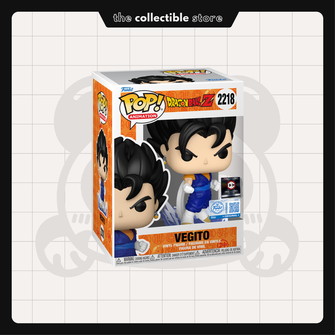 Funko Pop! Dragon Ball Z - Vegito (Powering Up) #2218 Chalice Collectibles with Protector