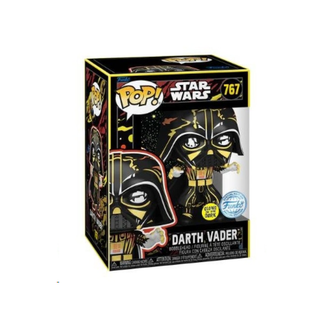 Funko Pop! Star Wars - GITD Darth Vader Retro Series #767 (Special Edition)