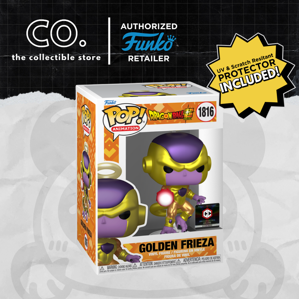 Funko Pop! Dragon Ball Z - Golden Frieza #1816 Metallic Chalice Collectibles